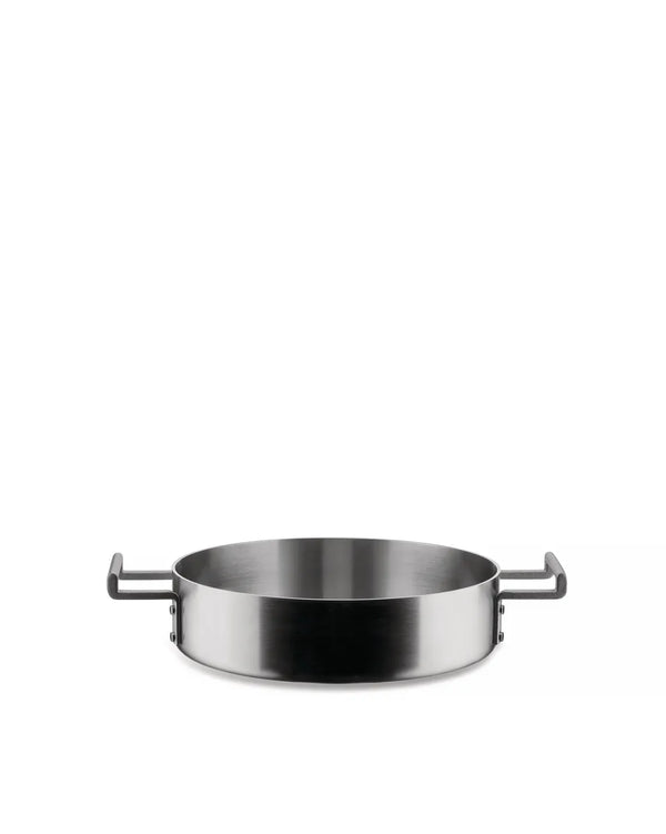 Alessi — Convivio DC102/24 | Casseruola bassa in trilamina Chipperfiel — Alessi