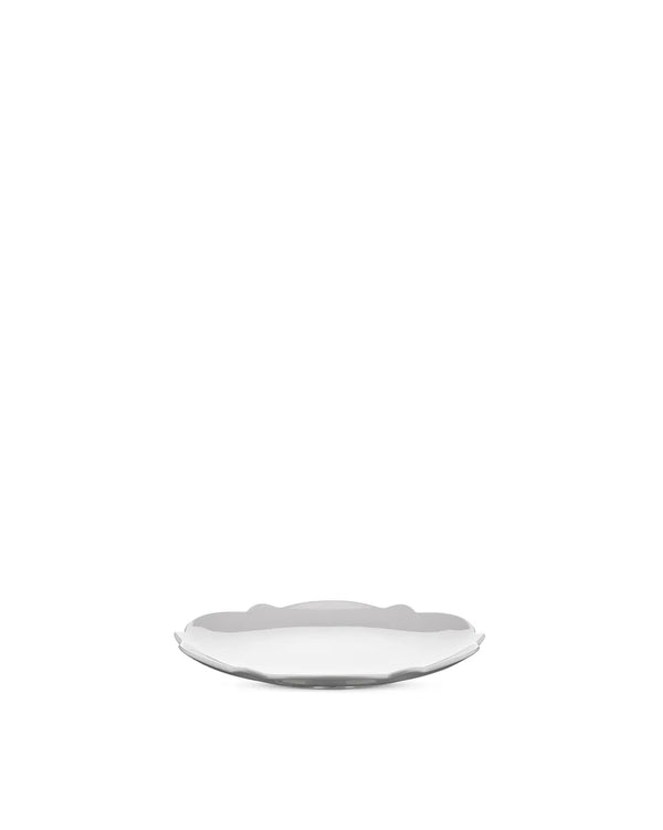 Alessi — Dressed MW01/5 | Piatto dessert in porcellana bianca — Alessi
