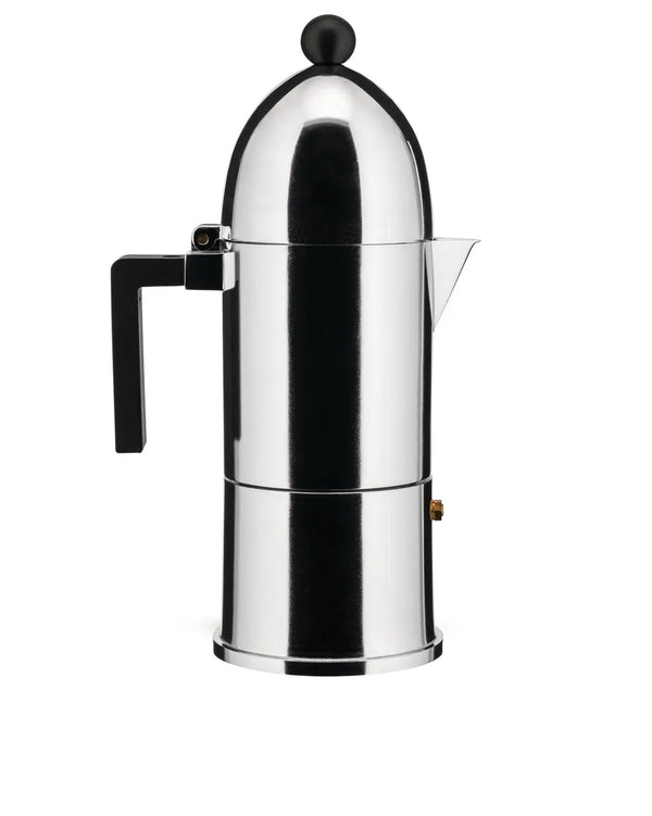 Alessi — La Cupola A9095/6 B | Caffettiera espresso Aldo Rossi 6 tazze — Alessi