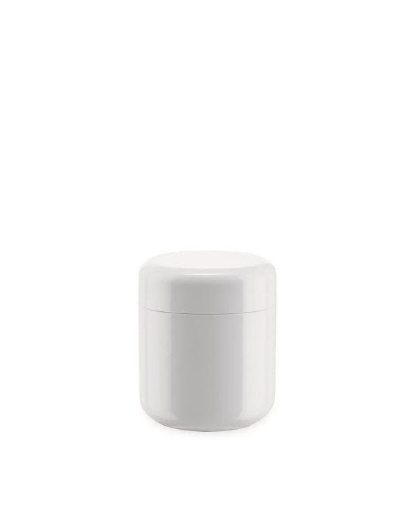 Alessi — Birillo PL09 W | Porta cotton fioc in PMMA bianco — Alessi