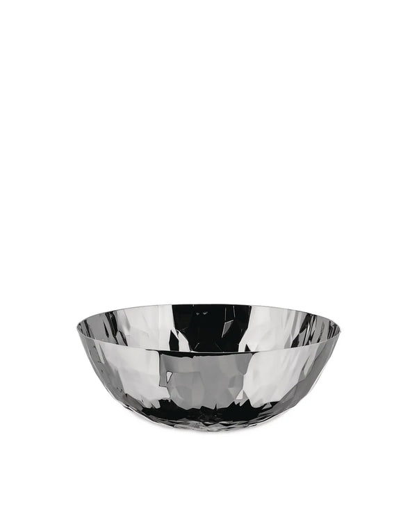 Alessi — Joy n.11 CR02/21 | Cestino rotondo in acciaio inox 18/10 — Alessi