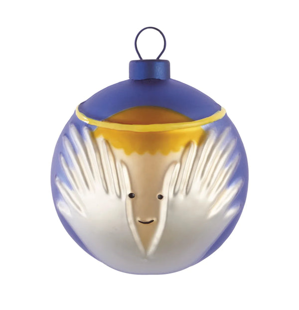 Alessi — AMJ13 6 | Angioletto, palla di Natale in vetro soffiato — Alessi