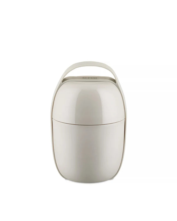 Alessi — Food à Porter SA03 G | Lunch pot doppio scomparto grigio — Alessi