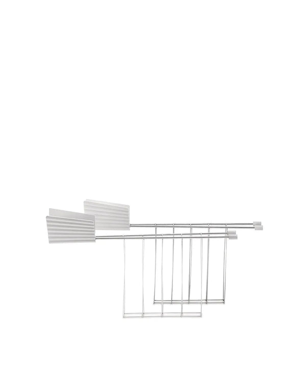 Alessi — Plissé MDL08RA W | Pinze da tostapane De Lucchi — Alessi
