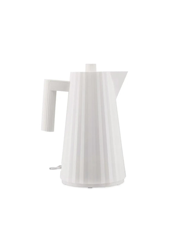 Alessi — Plissé MDL06 MDL06 W/UK | Bollitore elettrico in resina bianc — Alessi