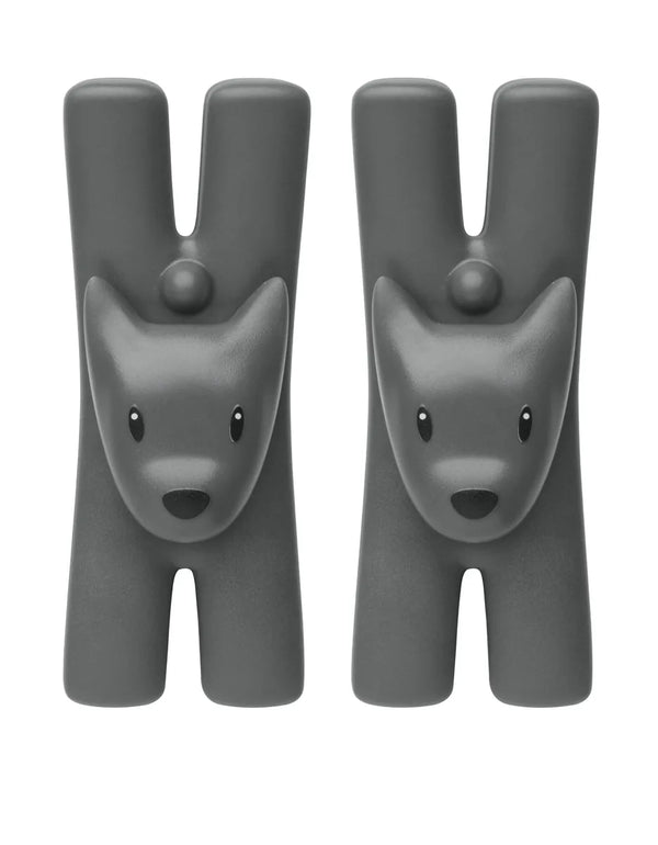 Alessi — Giampo MMI32DS B | Mollette in resina per accessori pet — Alessi