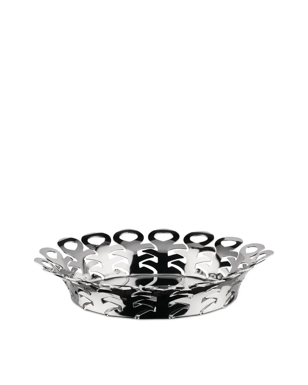 Alessi — Vimini BM21/25 | Cestino traforato in acciaio inox — Alessi
