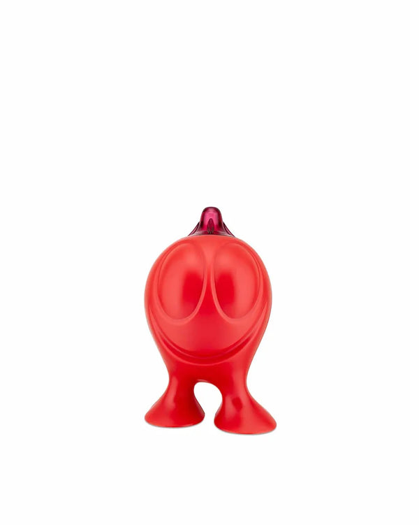 Alessi — Gino Zucchino AGV02 R | Zuccheriera in resina rosso vivo — Alessi