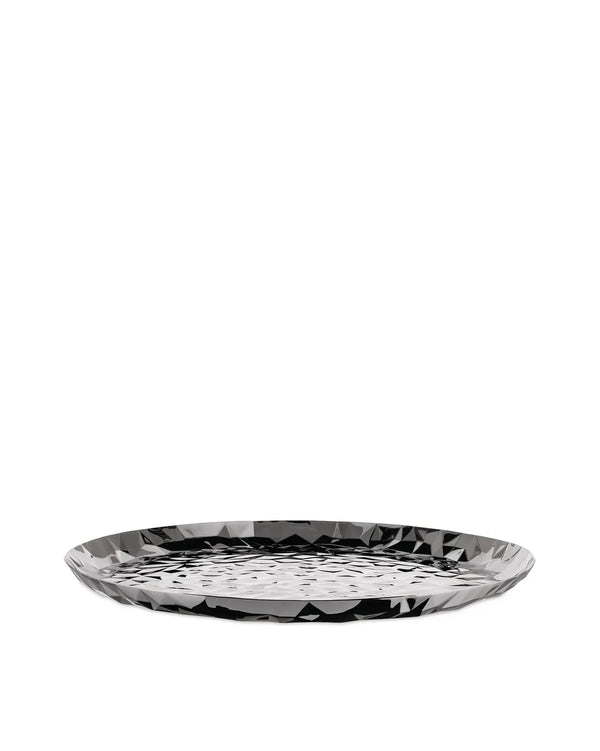 Alessi — Joy n. 3 CR03/40 | Vassoio rotondo in acciaio inox lucido — Alessi