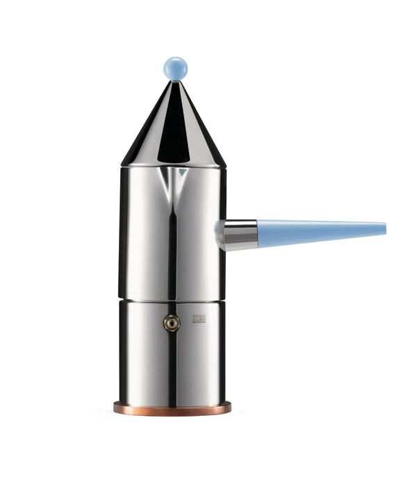 Alessi — La Conica 90002 100 | Caffettiera Aldo Rossi Edizione Centena — Alessi