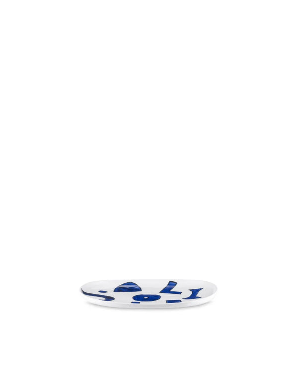 Alessi — Itsumo NF08/22 NF08/22 25 | Piatto ovale in porcellana Yunoki — Alessi