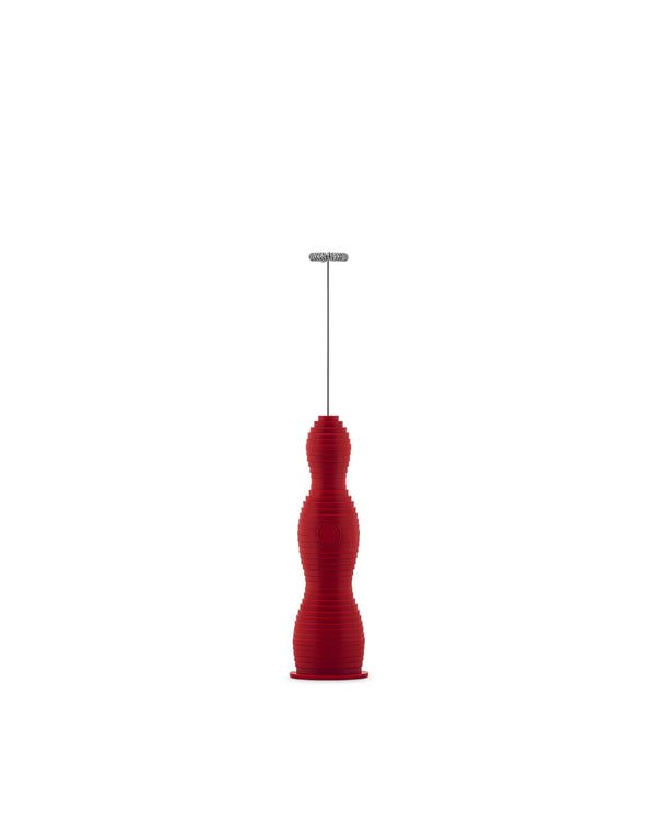 Alessi — Pulcina MDL11 R | Frullino montalatte rosso De Lucchi — Alessi