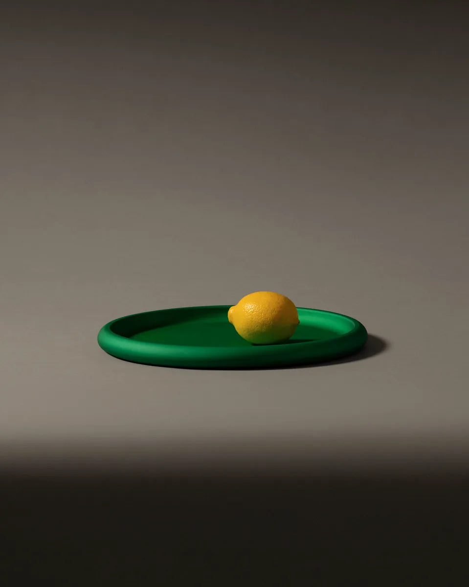 Alessi — Discolo ITM03 O | Centrotavola in alluminio anodizzato aranci — vista principale
