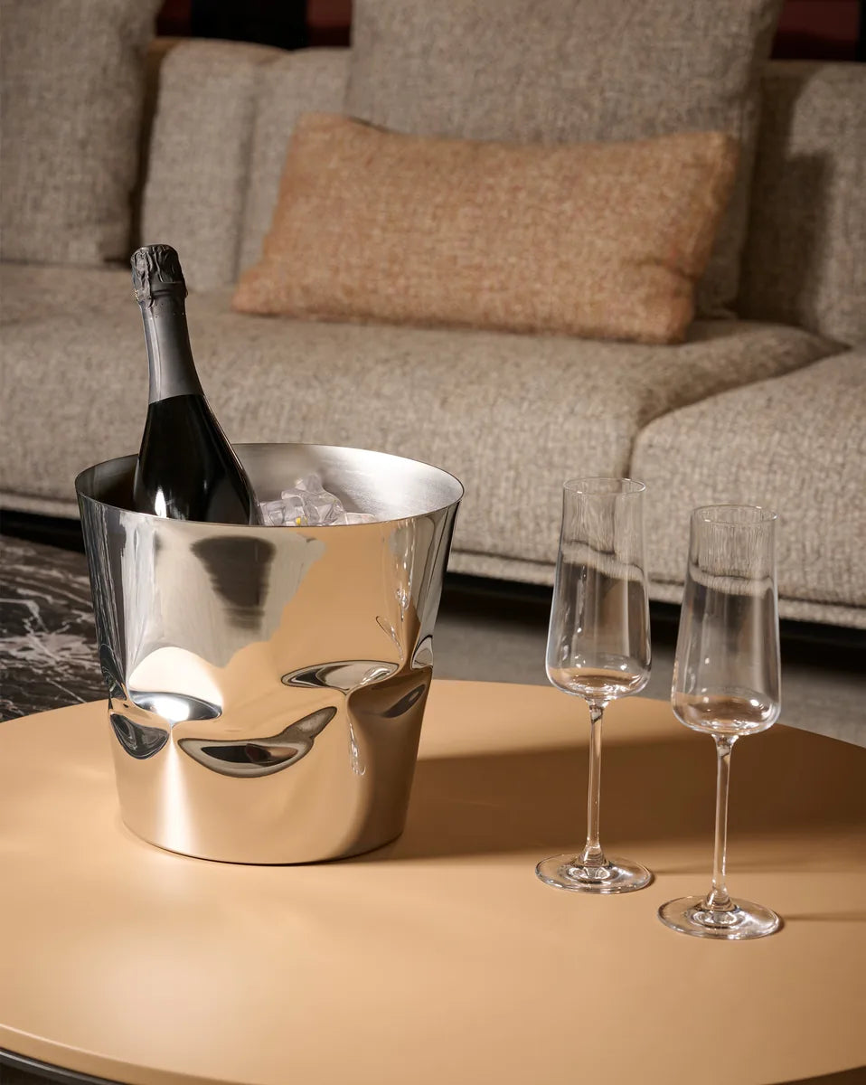 Alessi — Compressioni ITM27 | Rinfrescatore in acciaio 18/10 tornito — dettaglio