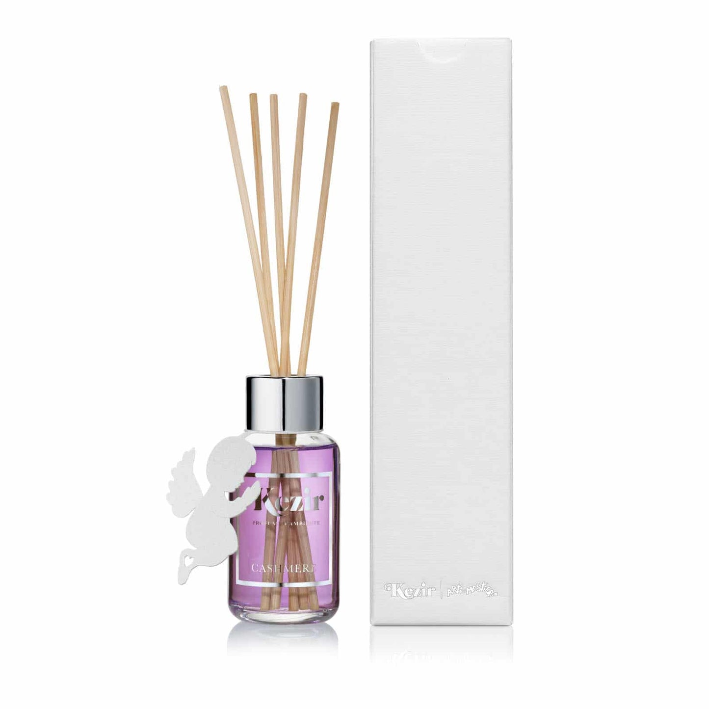 Arti & Mestieri diffusore bomboniera Angioletto Cashmere 50 ml in vetro ferro e legno