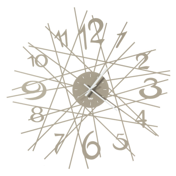 Arti & Mestieri - Orologio di design da parete Zig Zag — Arti & Mestieri