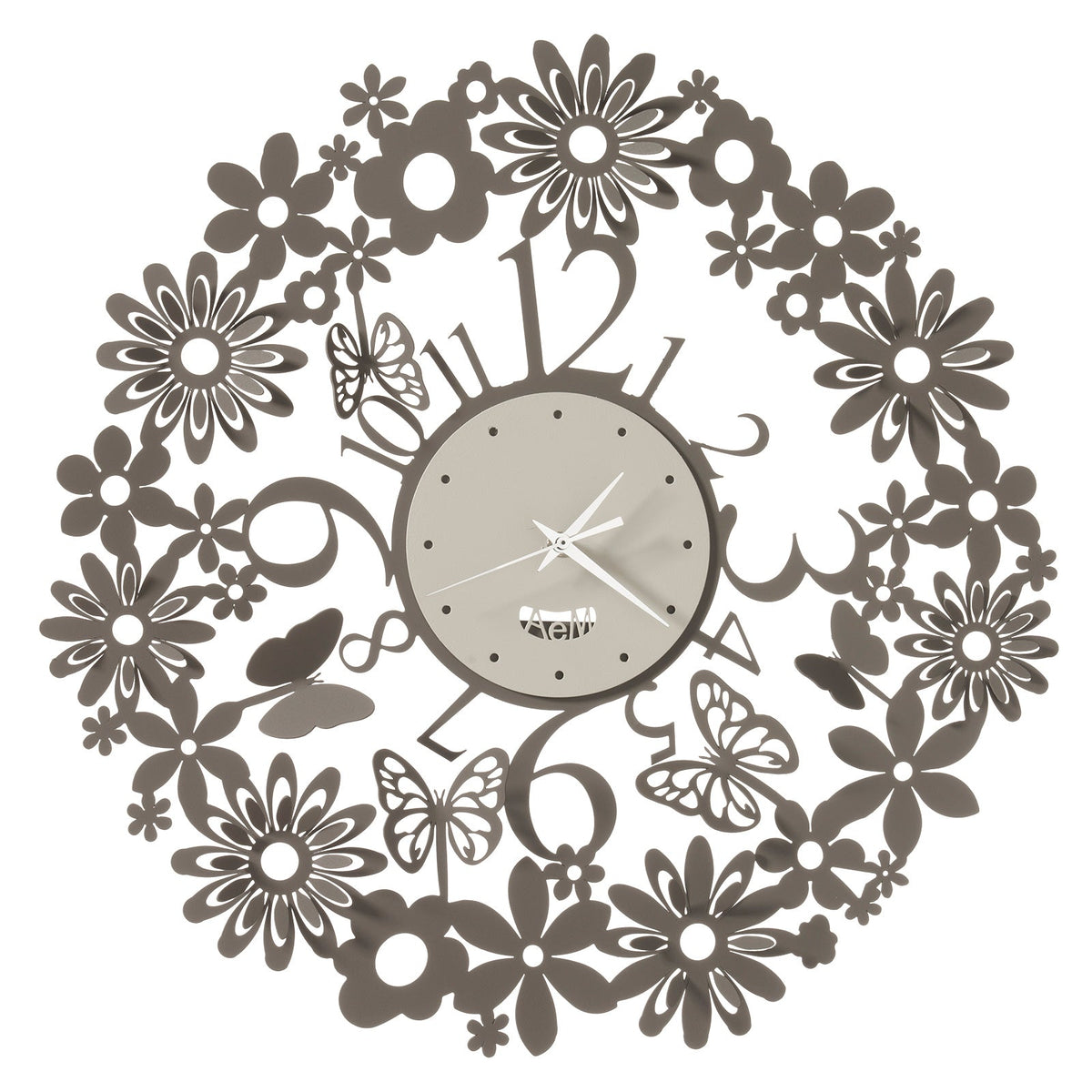 Arts & Crafts - Horloge murale à motifs de marguerites