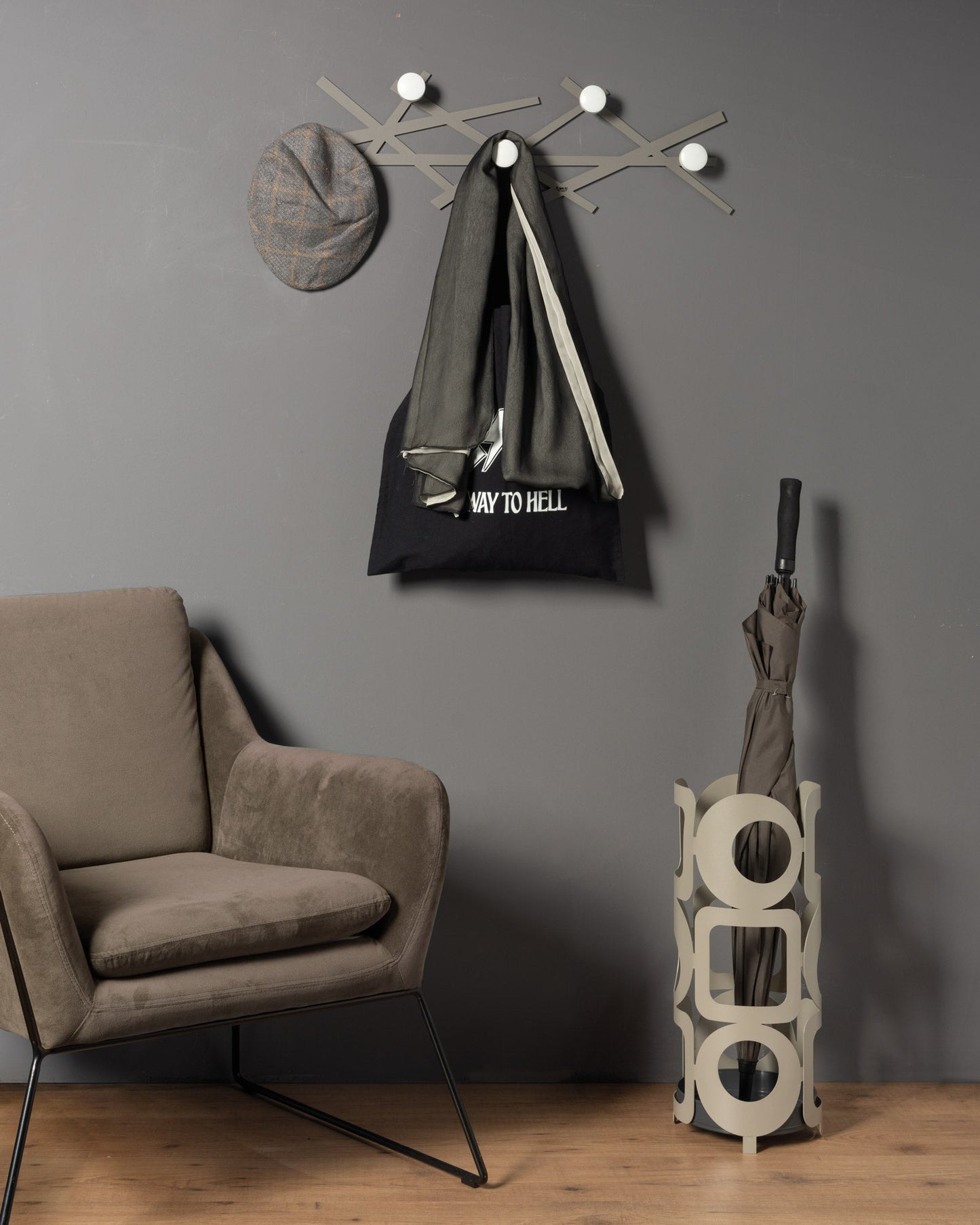 Arts & Crafts - Porte-parapluies à bulles modernes