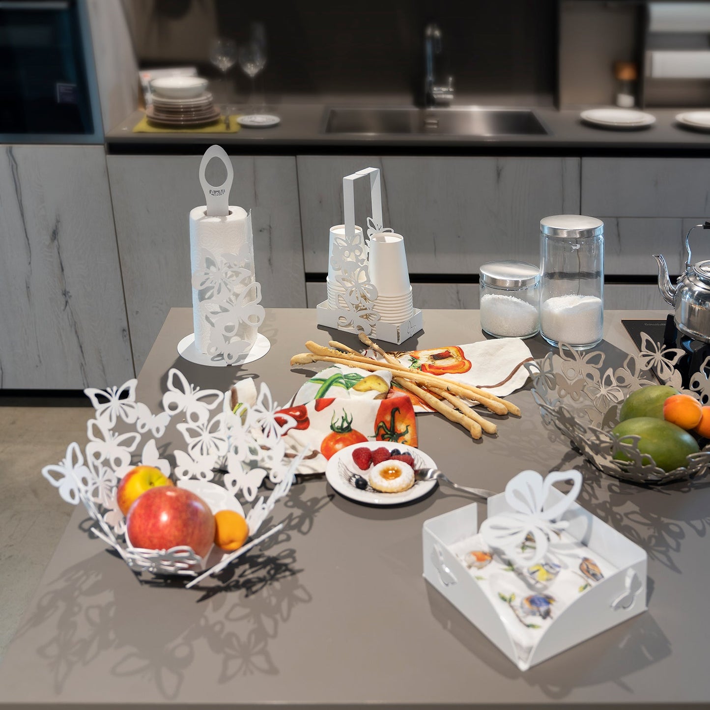 Arti & Mestieri - Centrotavola Moderno Farfalloso Grande