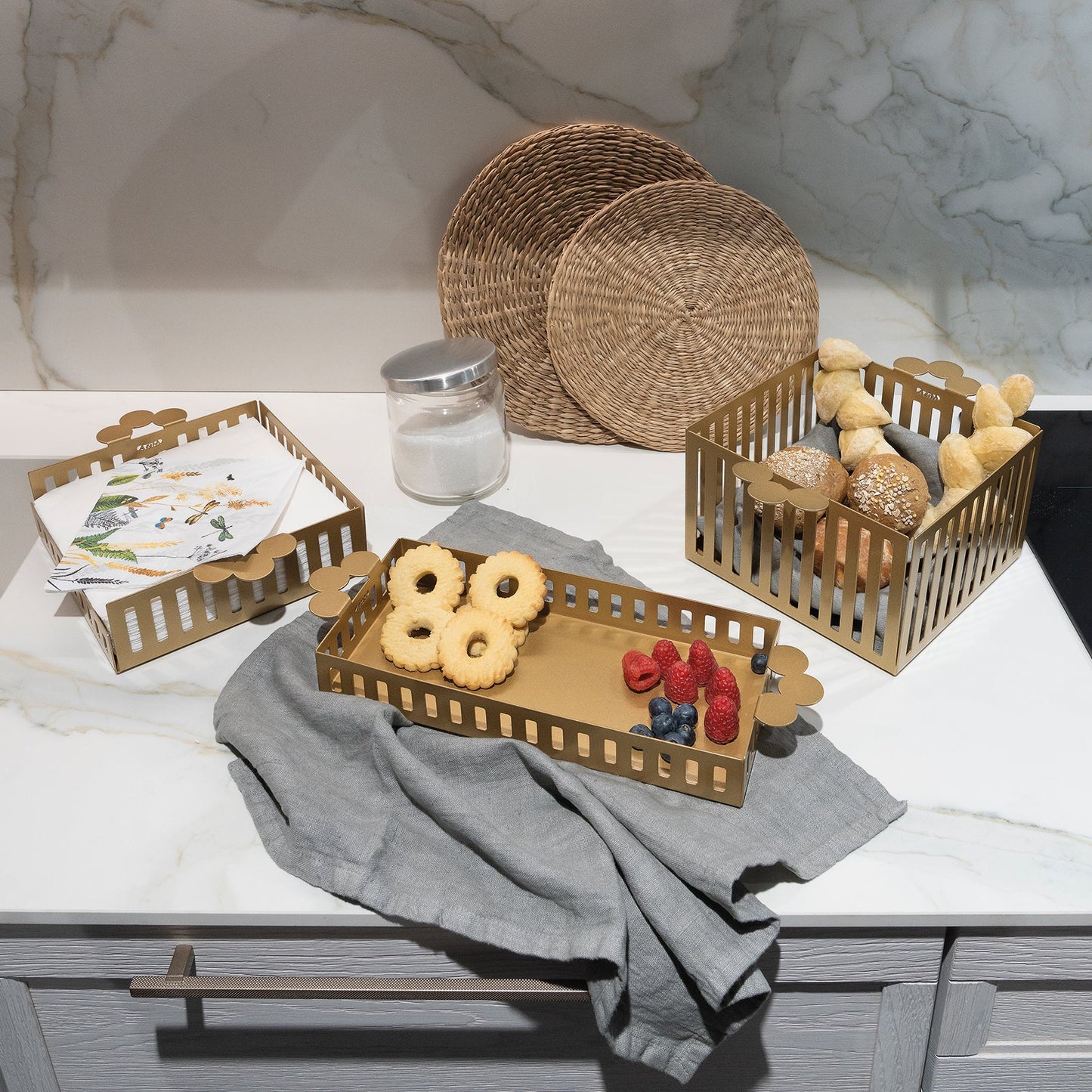 Arts & Crafts - Old Large Napkin Holder