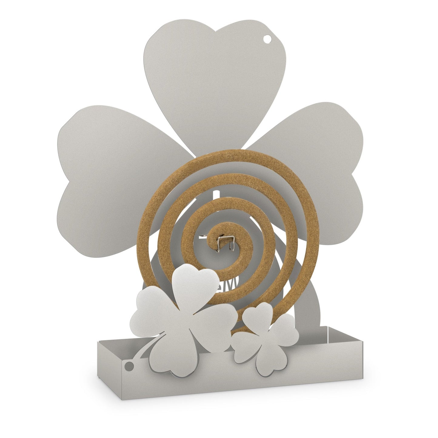 Arts & Crafts - Support anti-moustiques pour table, design Quadrifoglio