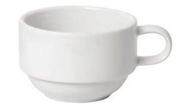 TAZZA COLAZIONE IMIPLABILE BIANCO