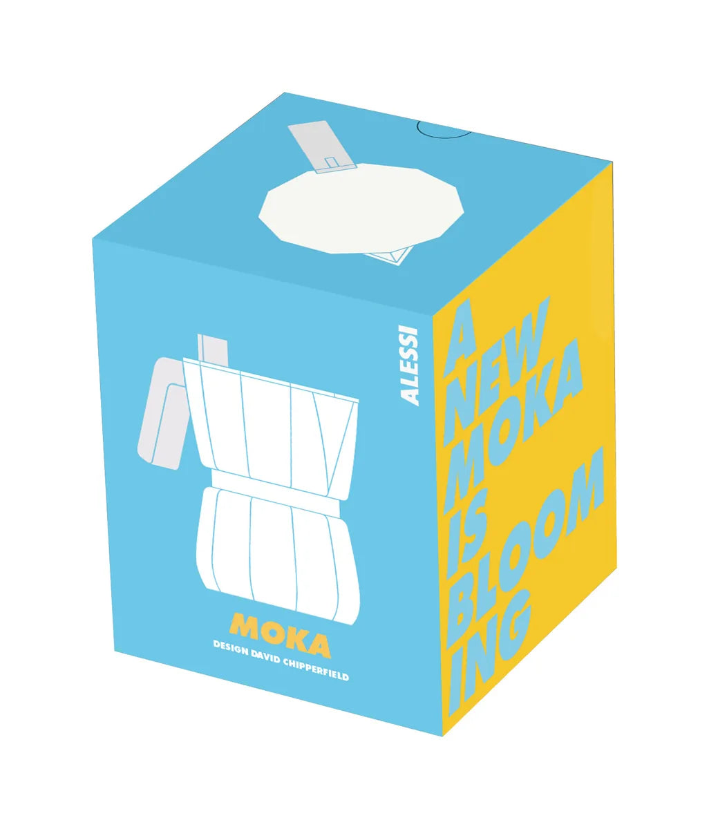 Alessi — DC06/9 FM | Moka 9 tazze Chipperfield in alluminio