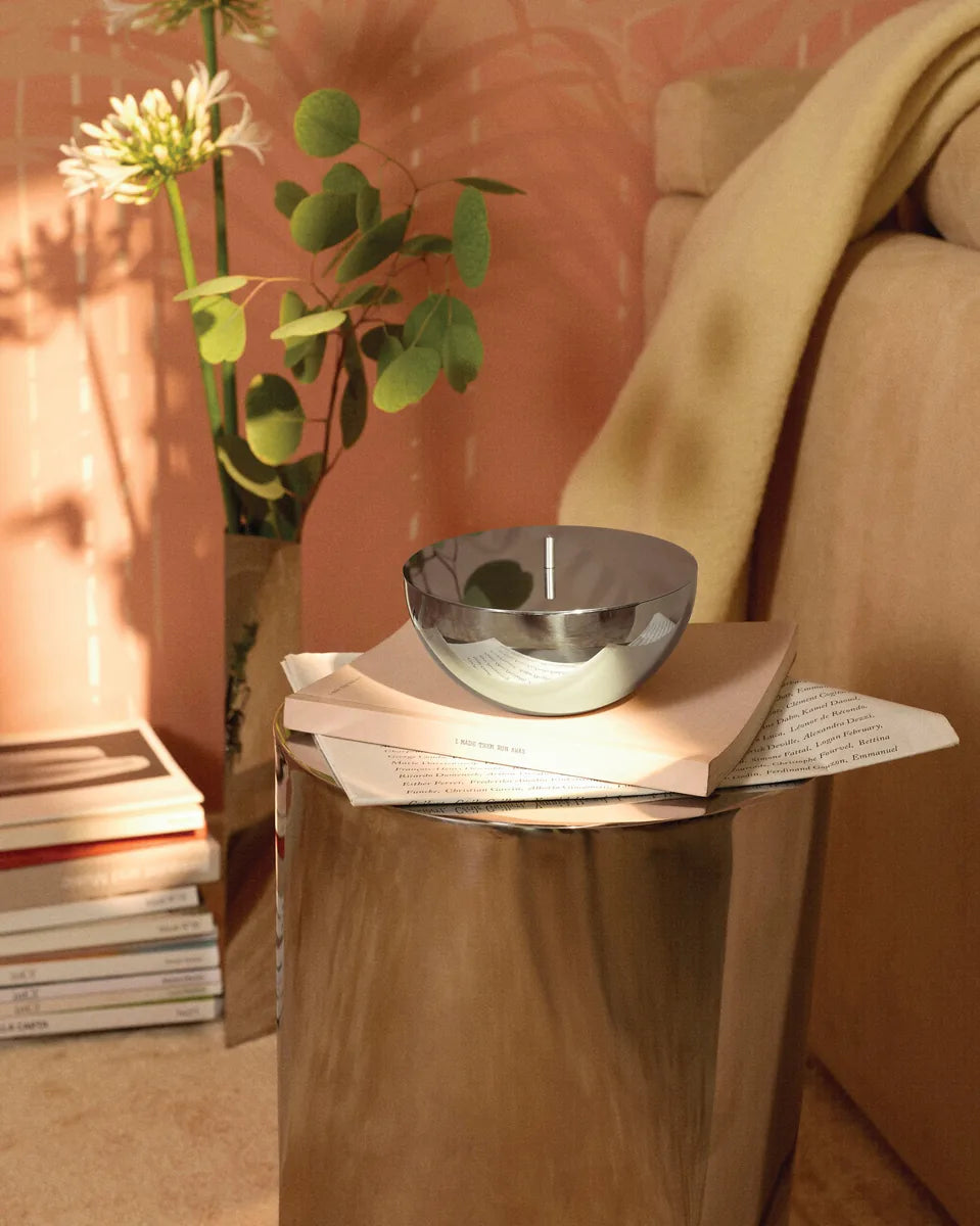 Alessi — Rocc MA05S2S | Candela Basalt in acciaio inox Small