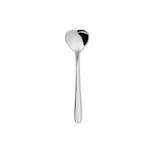 Alessi - Set Coppa Gelato e Cucchiaino "Big Love" in Acciaio Inox