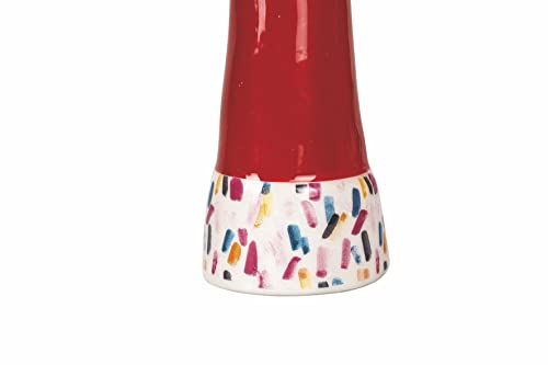 Villa d’Este Home Tivoli - Set 3 Corni Portafotuna in Ceramica 18cm