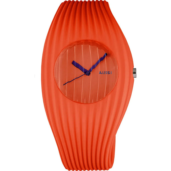Alessi — Grow Watch AL26003 | Orologio da polso in poliuretano arancio — Alessi