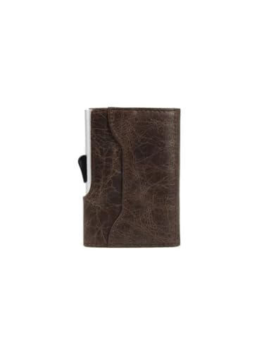 C-secure - Portefeuille marron foncé