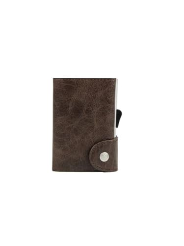 C-secure - Portefeuille marron foncé