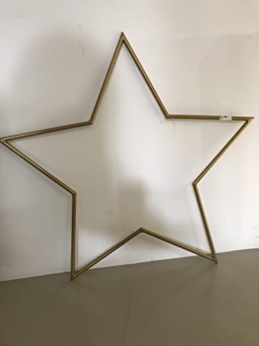 Generic Golden Metal Star Decoration h 88x93