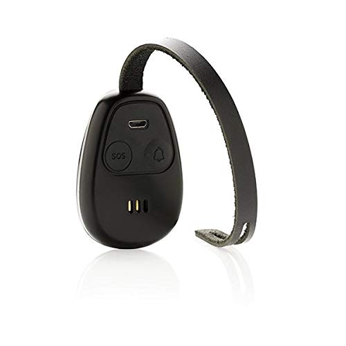 XD Design Elle Protection Charm Anti Aggressione Nero (con Allarme SOS e App)