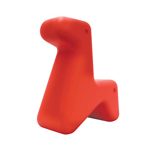 Alessi - Chaise design pour enfant « Doraff » en polyéthylène rouge