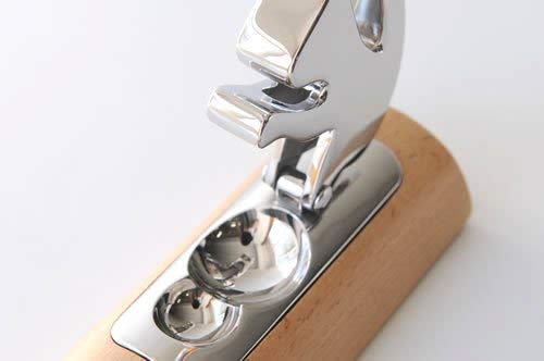 Alessi - Casse-noisette design « Écureuil » en acier inoxydable