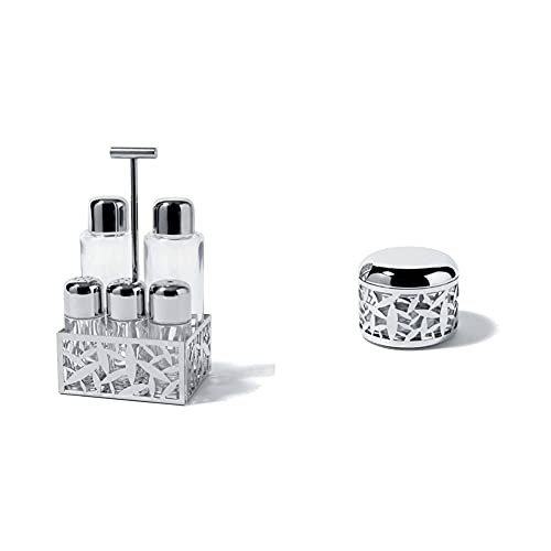 Alessi - Menage "Cactus" in Stainless Steel
