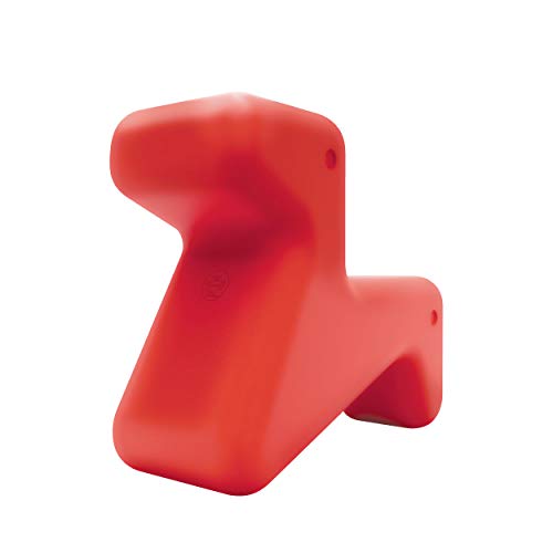 Alessi - Chaise design pour enfant « Doraff » en polyéthylène rouge