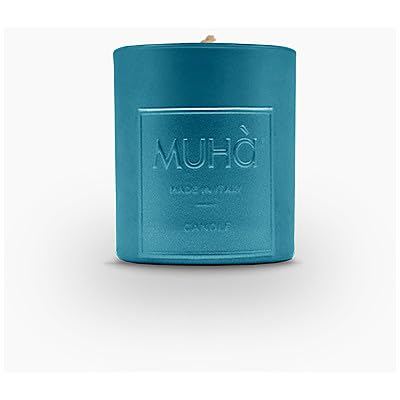 Muhà - Scented Glass Candle 70gr "Mint and Sandalwood"
