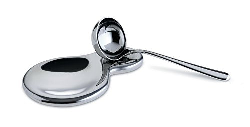 Alessi - Appoggiacucchiaio in Acciaio Inox