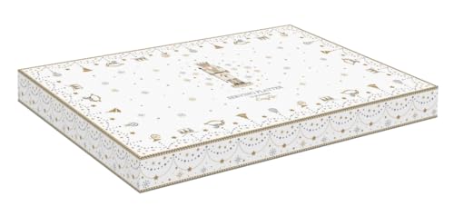 Boîte à gâteau en porcelaine royale Casse-Noisette Étoile