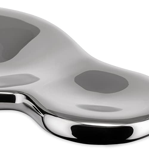 Alessi - Appoggiacucchiaio in Acciaio Inox