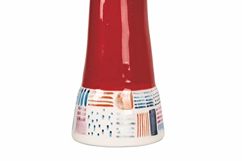 Villa d’Este Home Tivoli - Set 3 Corni Portafotuna in Ceramica 18cm