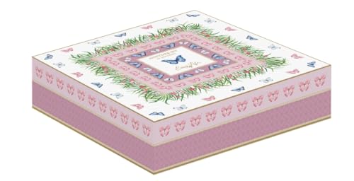 Easy Life - Pack of 5 Bowls on Tray, Diameter 25 cm in Porcelain