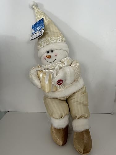 Generic Musical Snowman with Gift Box cm 50x18x18