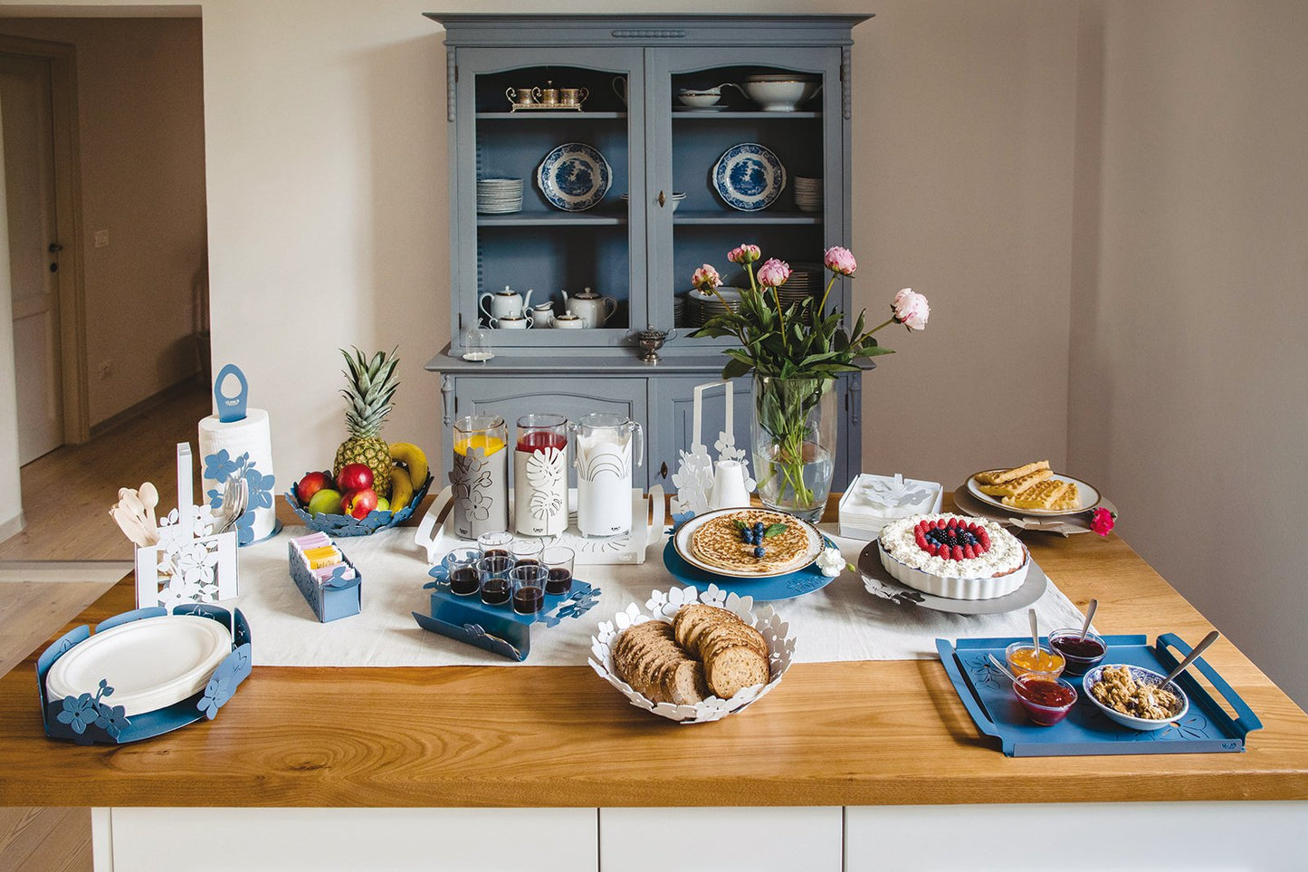 Arti & Mestieri - Centro Tavola Di Design Floreale Fior Di Loto Piccolo