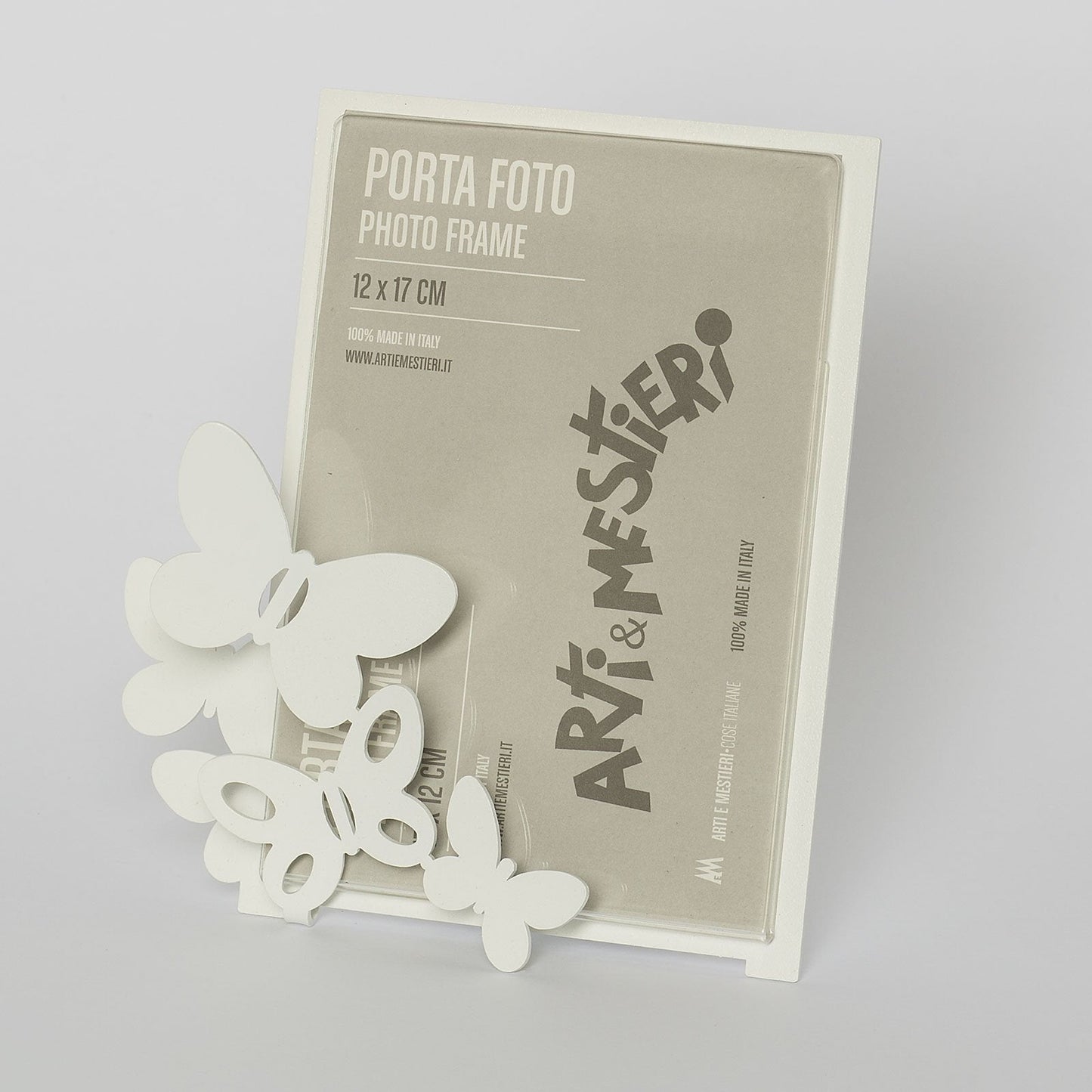 Arti & Mestieri - Bomboniera Moderna Portafoto Farfalle