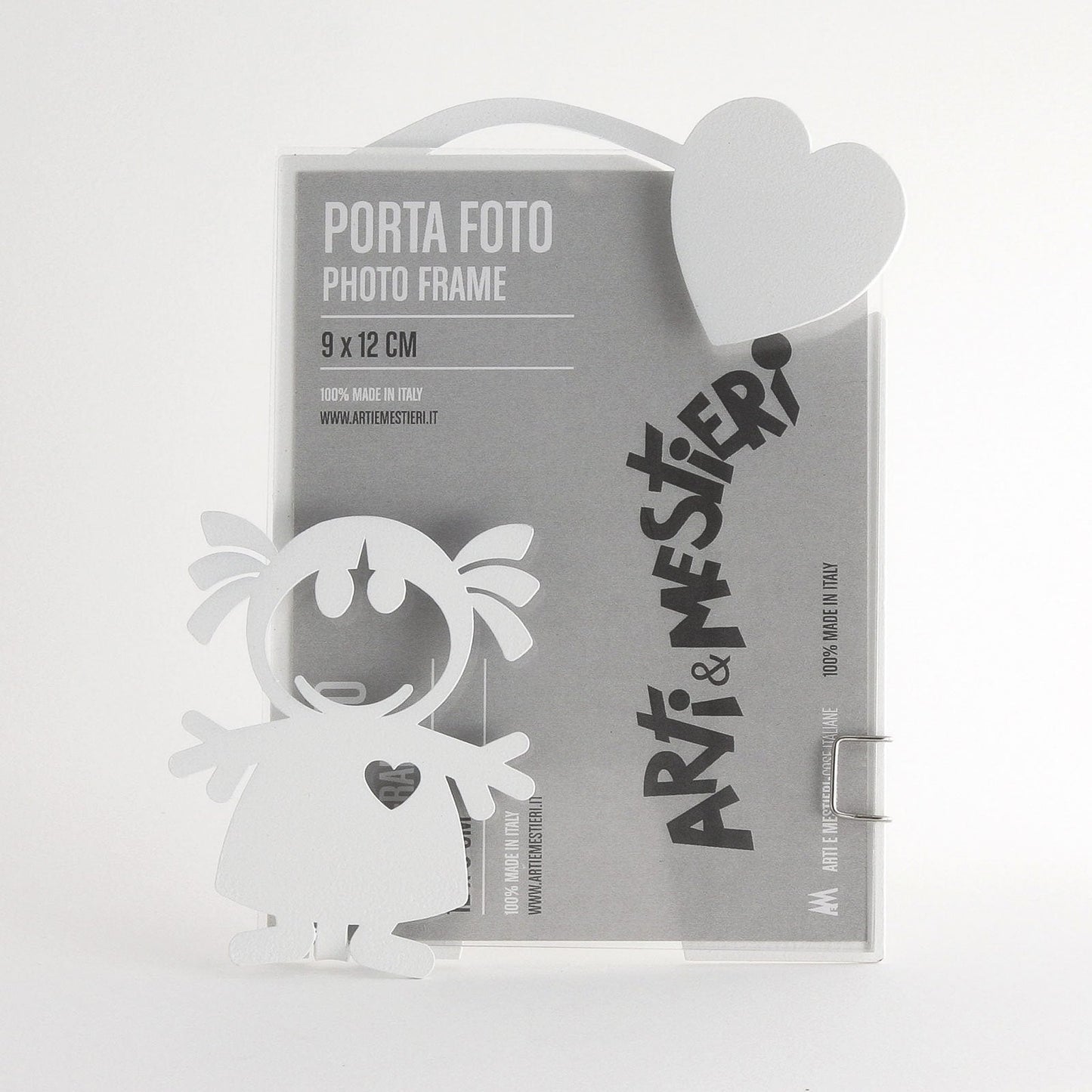 Arti & Mestieri - Bomboniera Battesimo Moderna Portafoto Bibina
