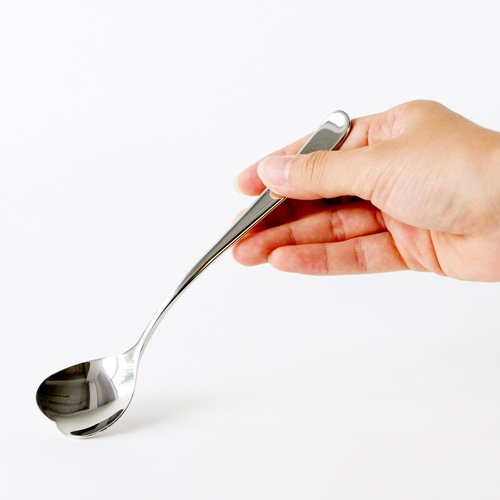 Alessi - Set Coppa Gelato e Cucchiaino "Big Love" in Acciaio Inox